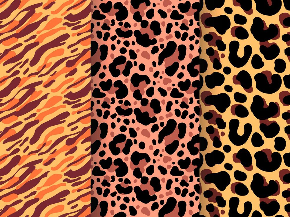 Animal Print Pattern Set