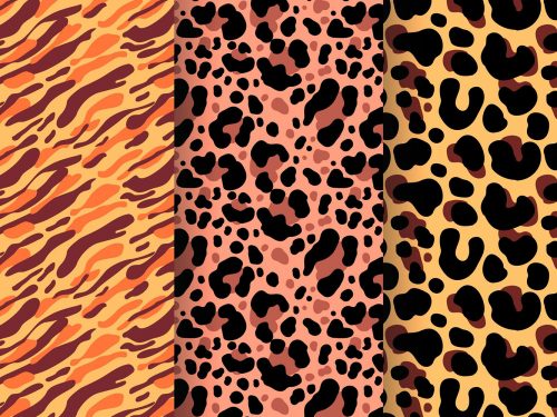 Animal Print Pattern Set