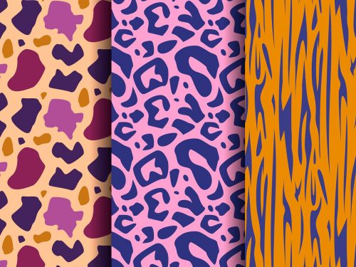 Animal Print Pattern Set