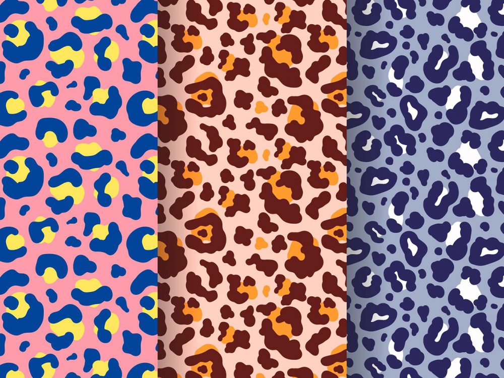 Animal Print Pattern Set