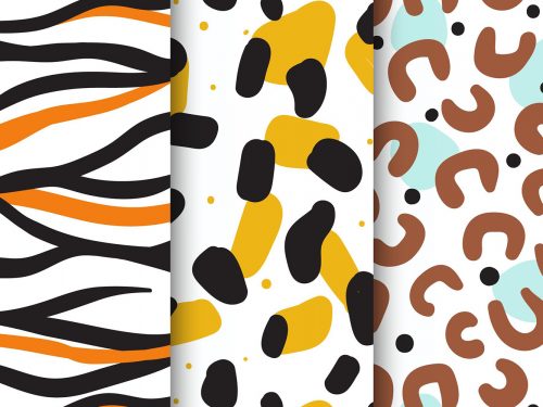 Animal Print Pattern Set