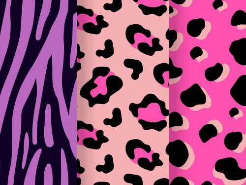 Animal Print Pattern Set