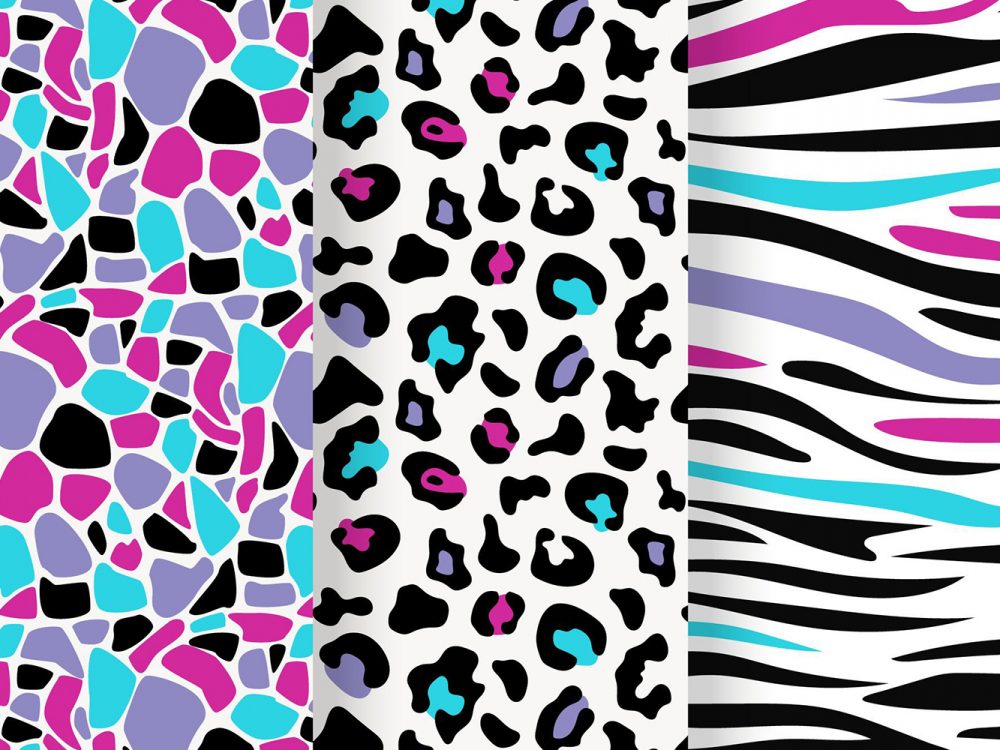 Animal Print Pattern Set