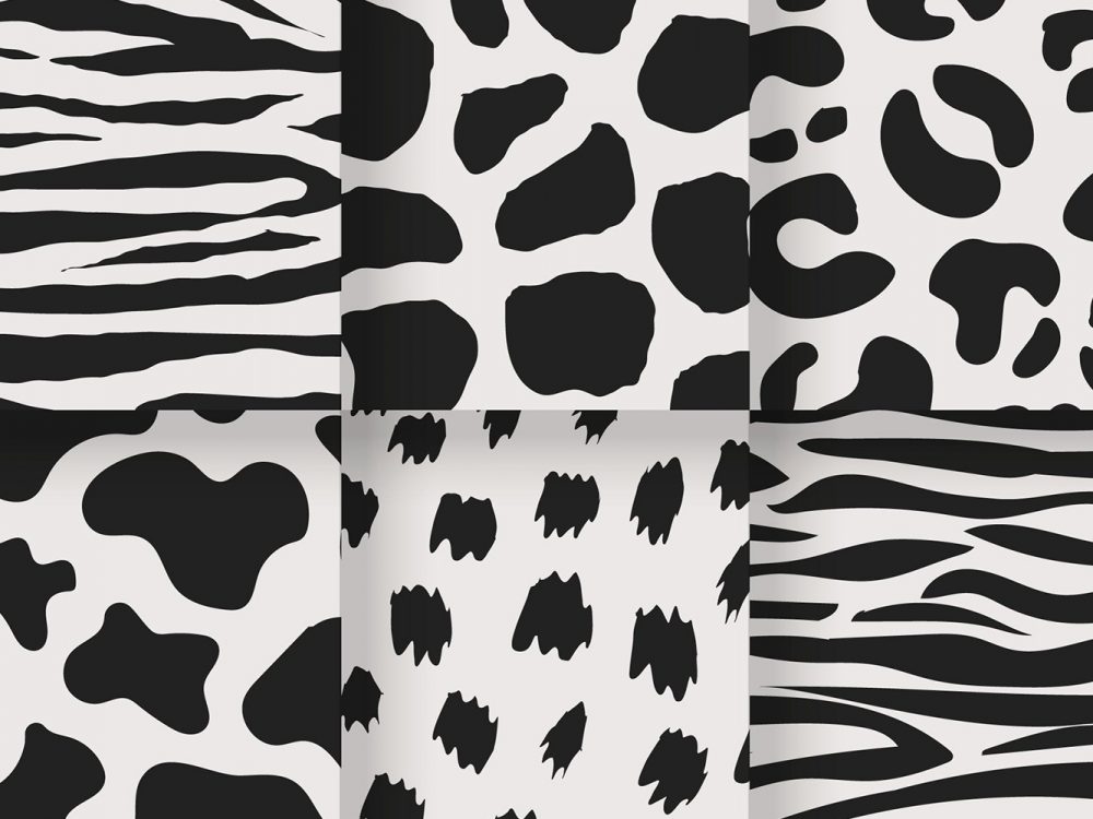 Animal Print Pattern Set