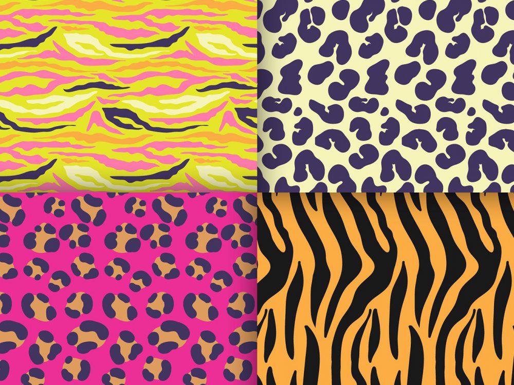 Animal Print Pattern Set