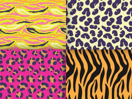 Animal Print Pattern Set