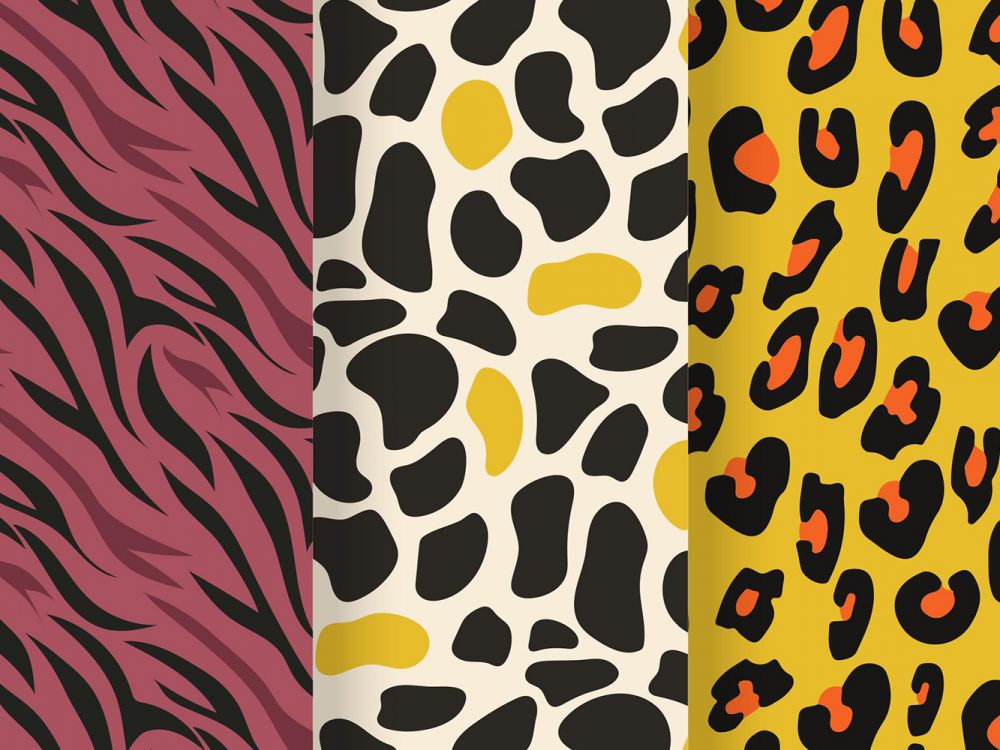 Animal Print Pattern Set