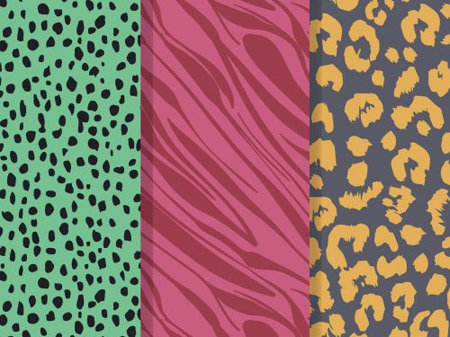 Animal Print Pattern Set