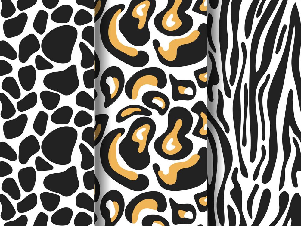 Animal Print Pattern Set