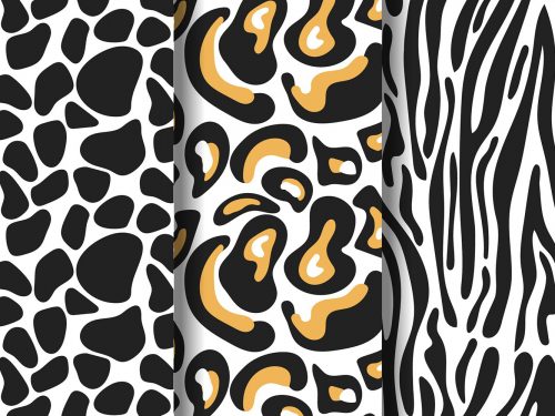 Animal Print Pattern Set