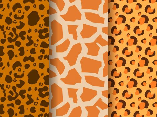 Animal Print Pattern Set