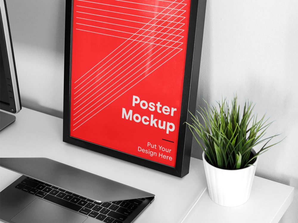 Big Frame Poster Mockup