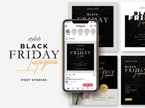 Black Friday Instagram Stories