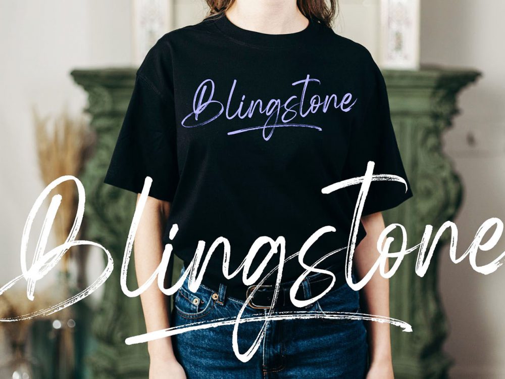 Blingstone Free Font