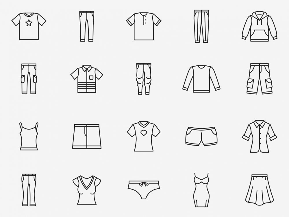 Clothing Vector Icons