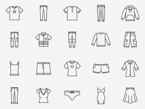 Clothing Vector Icons