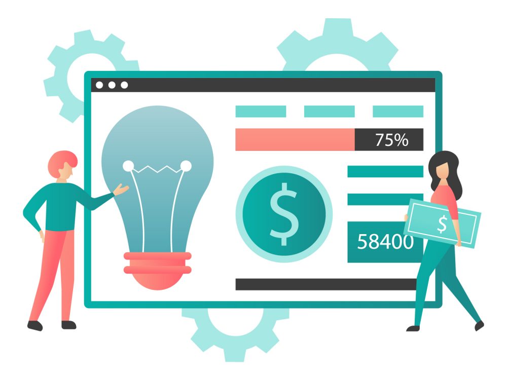 Crowdfunding Vector Illustration