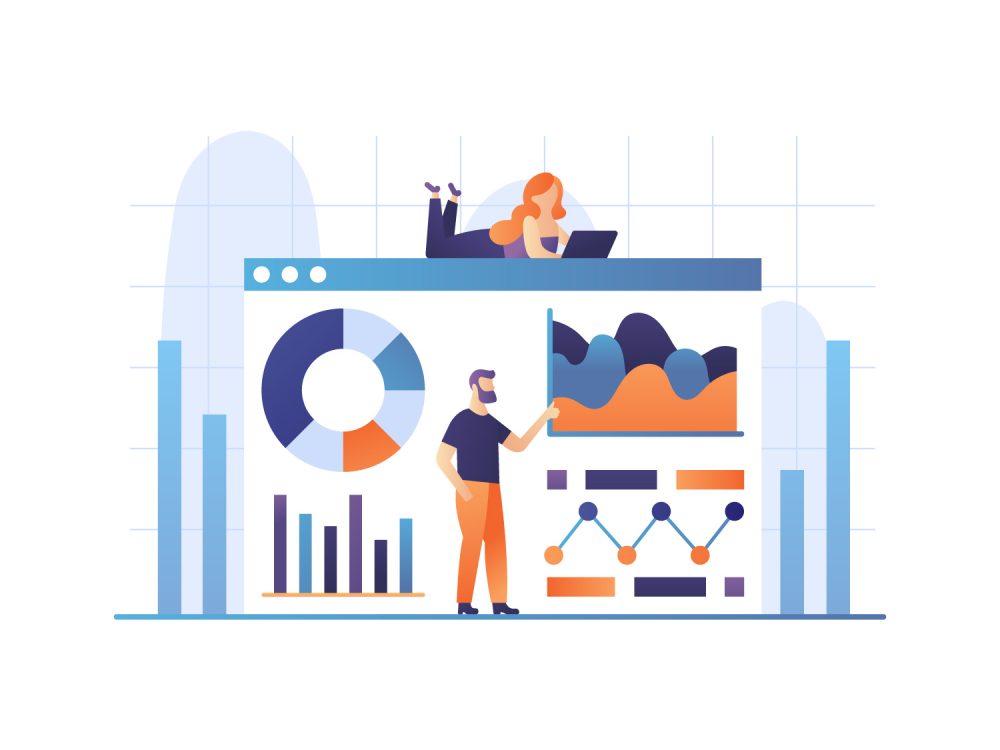 Data Analysis Vector Illustration