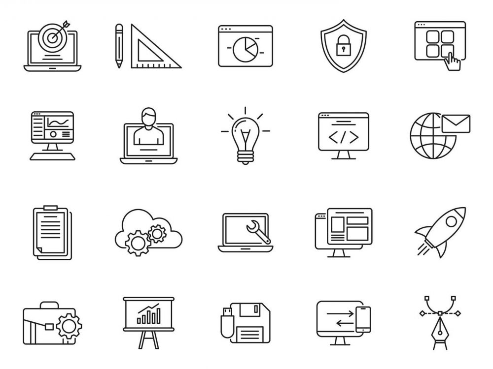 Design & Development Icons