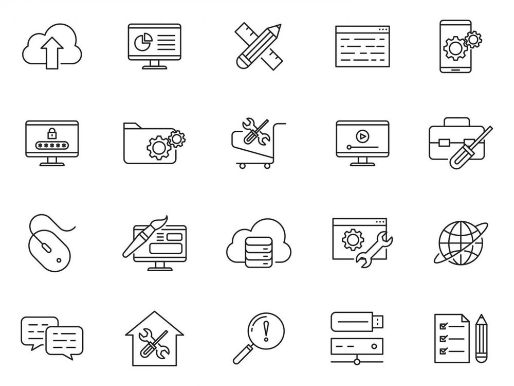 Design & Development Icons