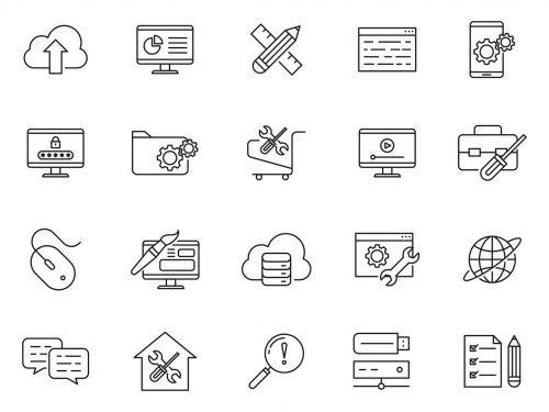 Design & Development Icons