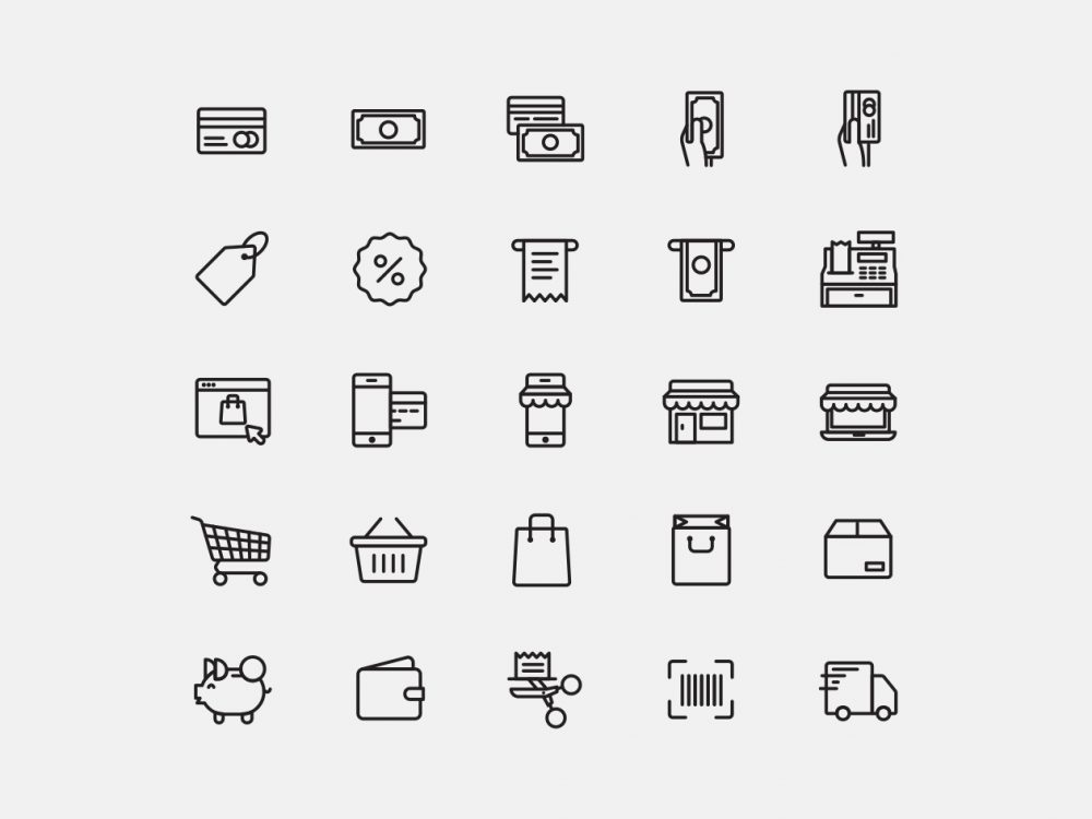 E-commerce Vector Icons