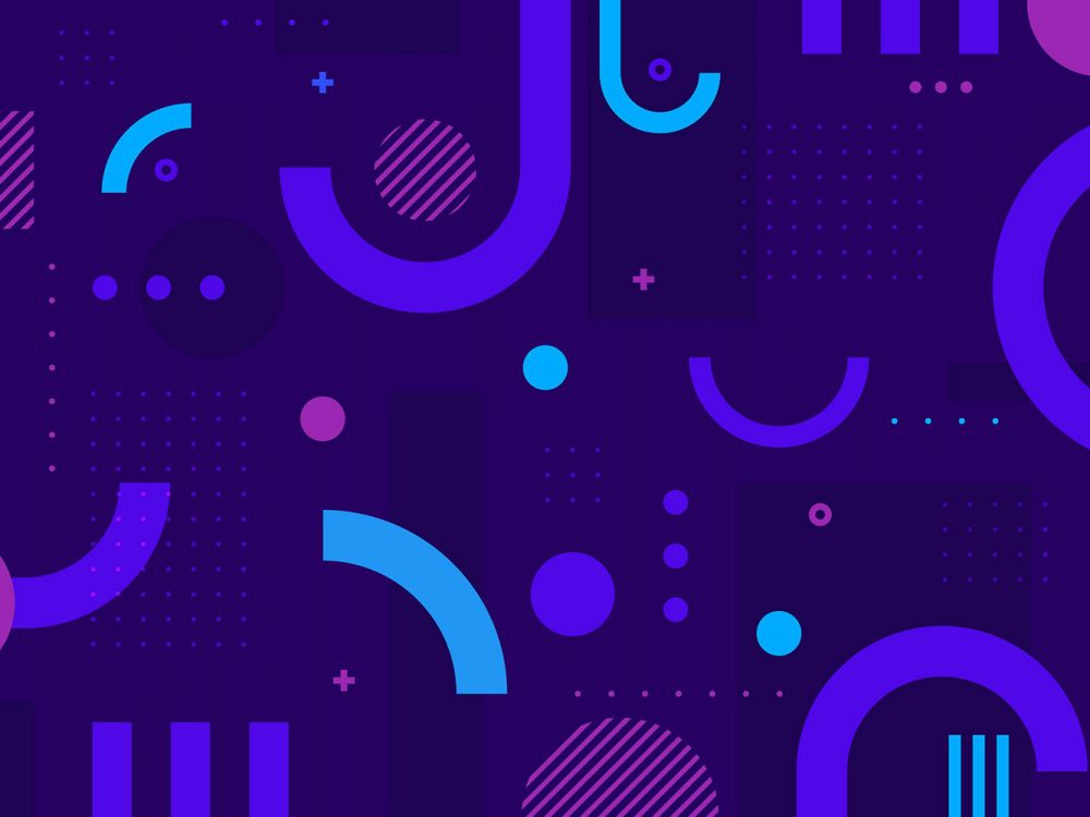 Flat Colorful Geometric Background