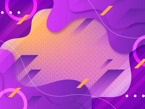 Flat Geometric Background