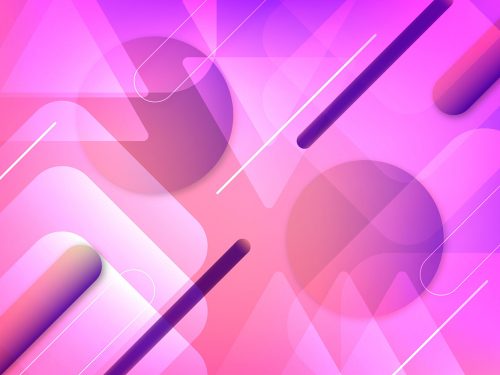 Flat Geometric Background