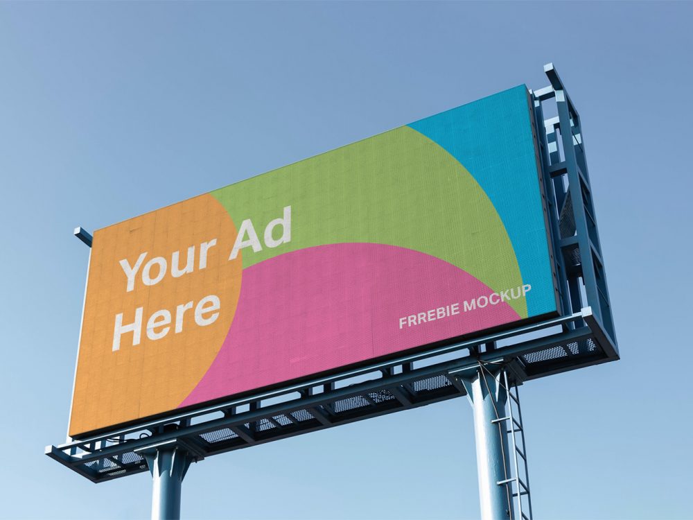 Free Billboard Mockup PSD