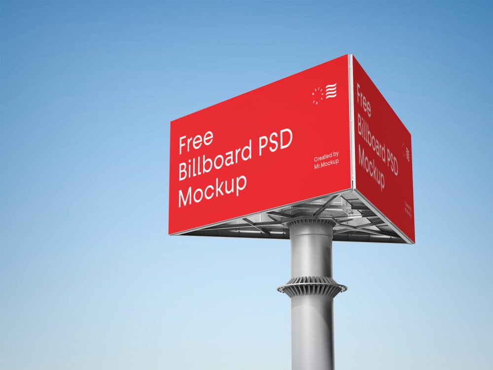 Free Billboard Mockup PSD