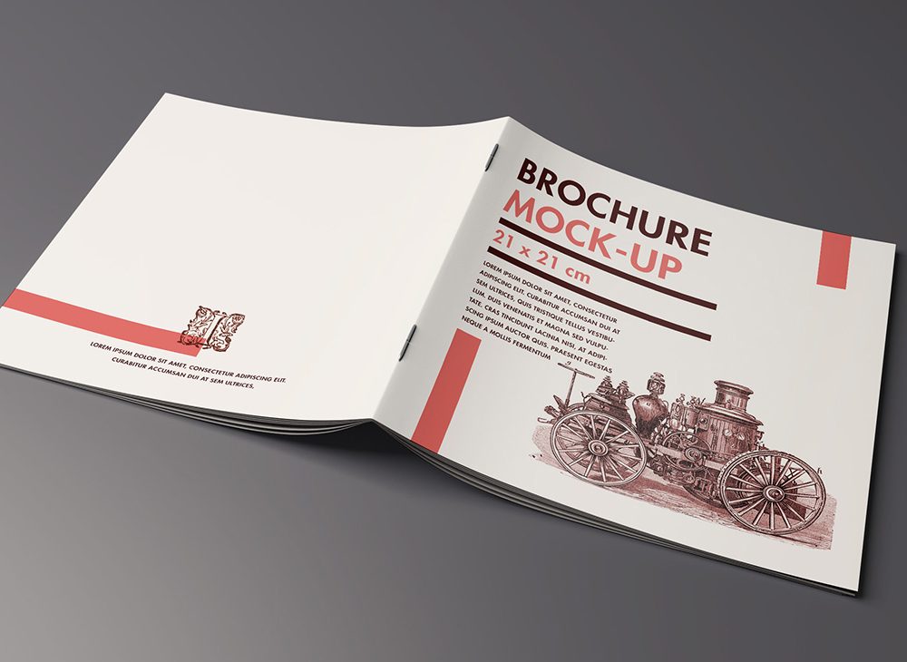 Free Brochure Mockup PSD