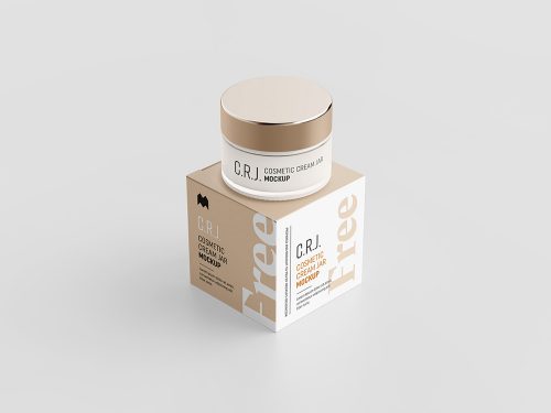 Free Cosmetic Packaging Mockup