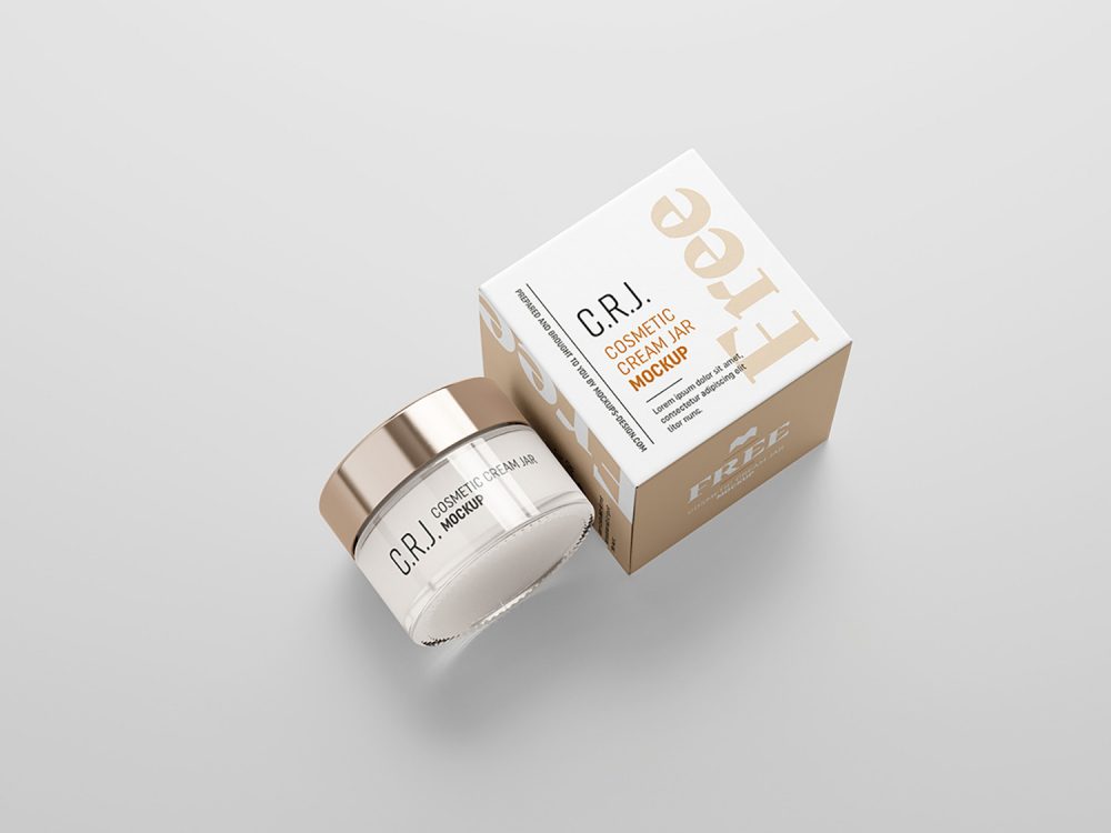 Free Cosmetic Packaging Mockup