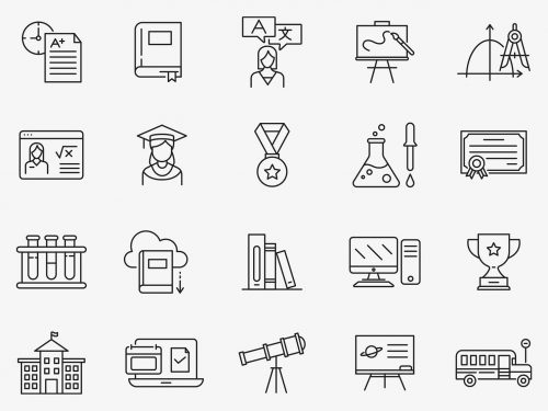 Free Education Vector Icons