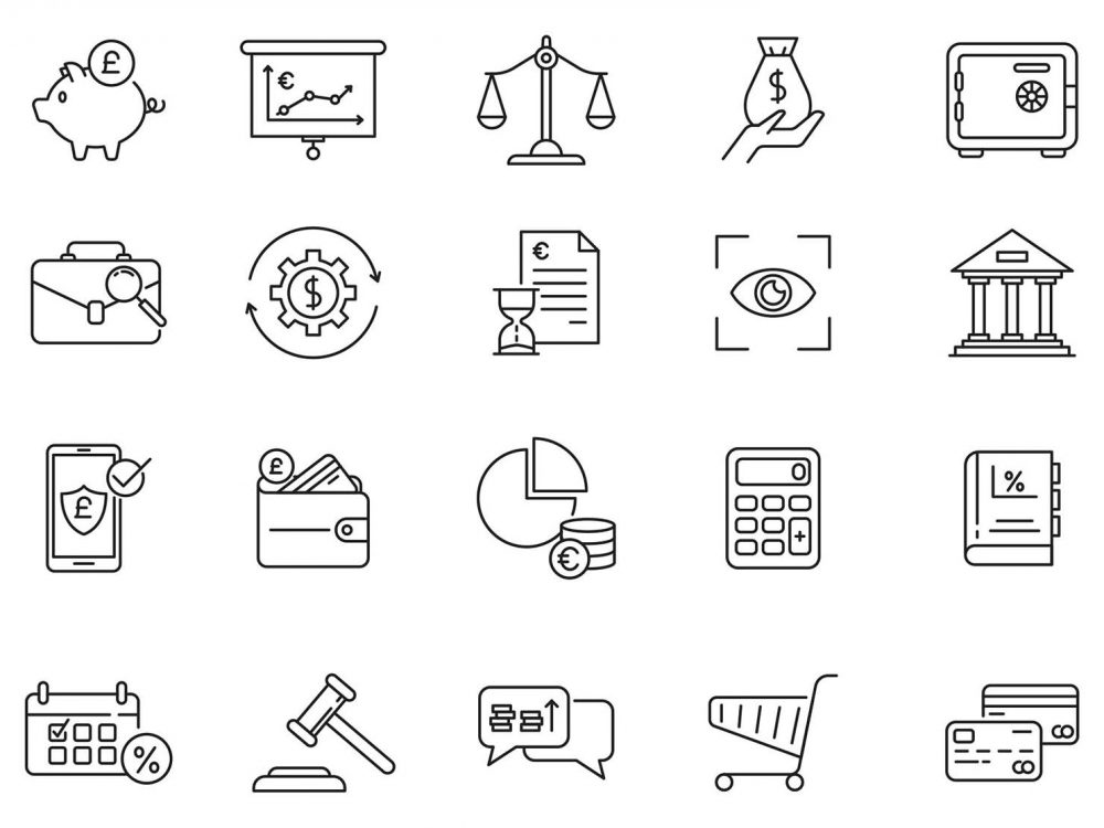 Free Finance Vector Icons