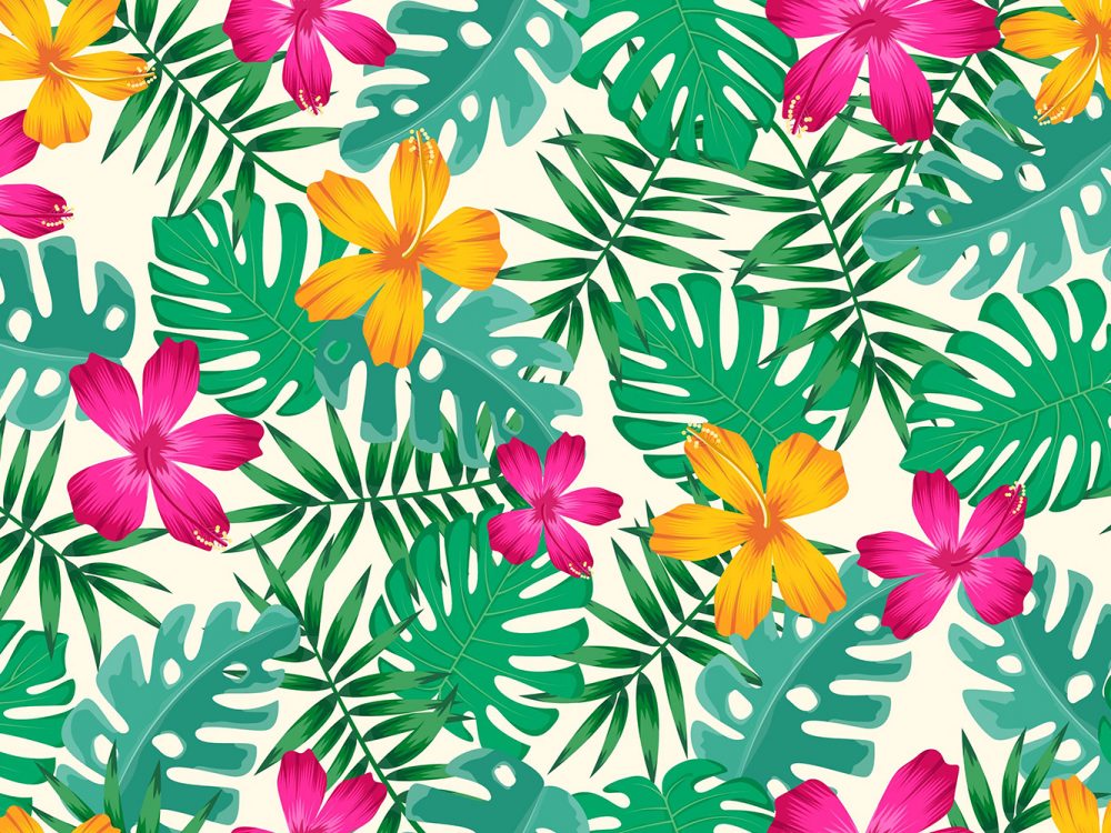 Free Floral Watercolor Pattern