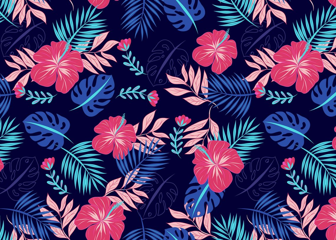 Free Floral Watercolor Pattern