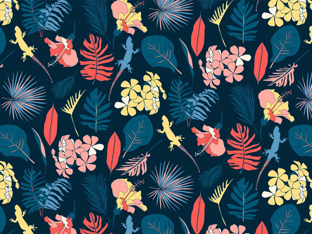 Free Floral Watercolor Pattern