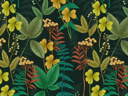 Free Floral Watercolor Pattern