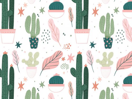 Free Floral Watercolor Pattern