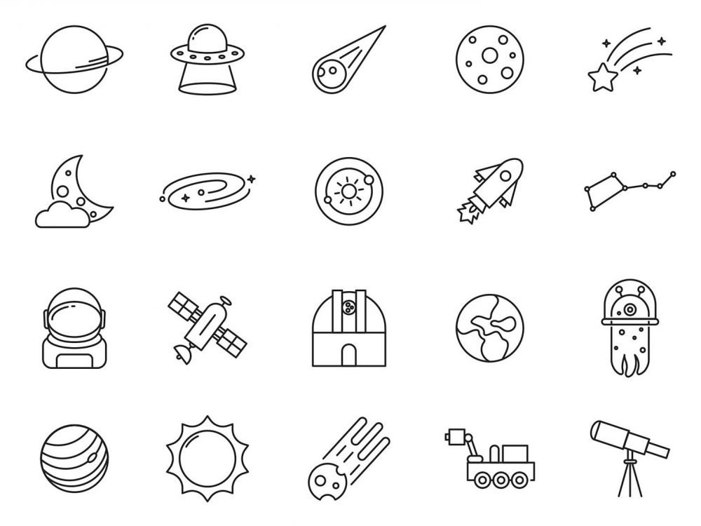 Free Space Vector Icons