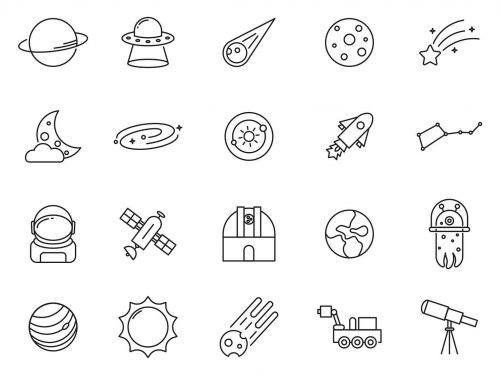 Free Space Vector Icons