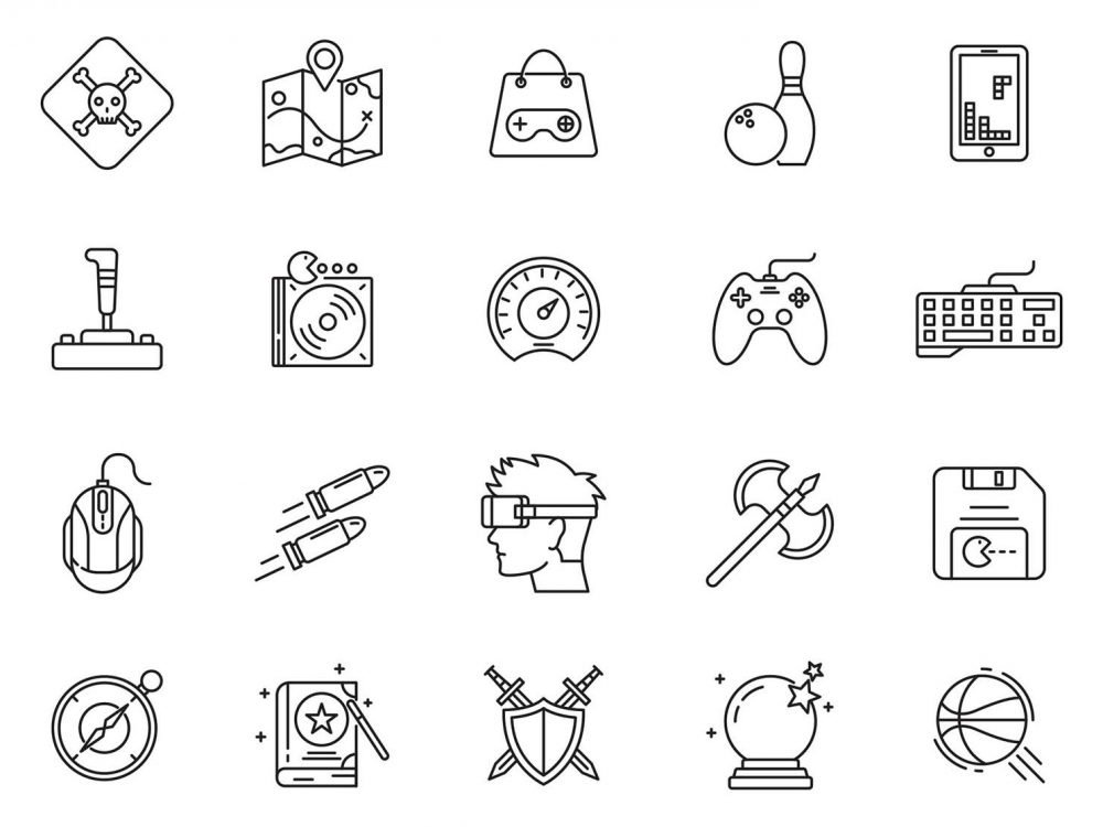 Gaming Vector Icons