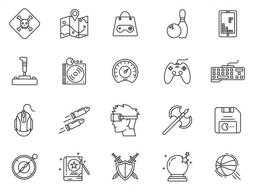 Gaming Vector Icons