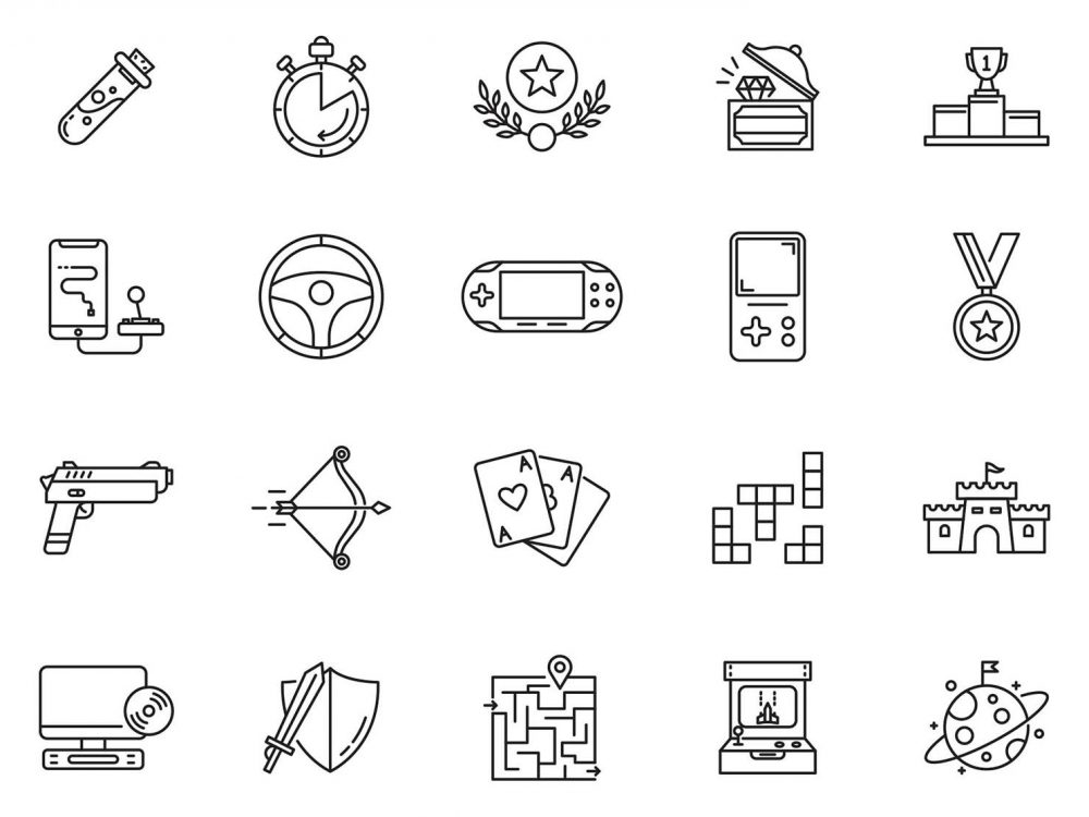 Gaming Vector Icons