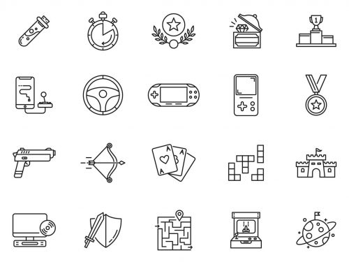Gaming Vector Icons