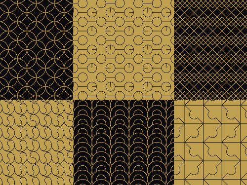 Geometric Luxury Patterns