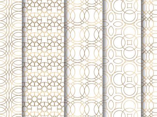 Geometric Luxury Patterns
