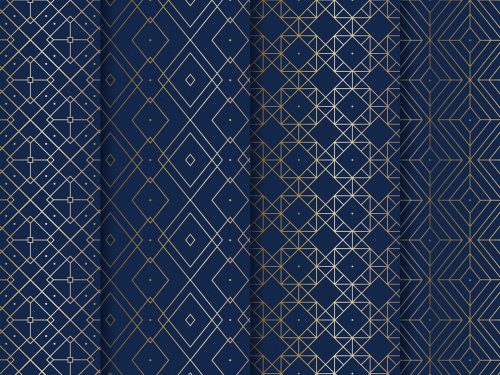 Geometric Luxury Patterns